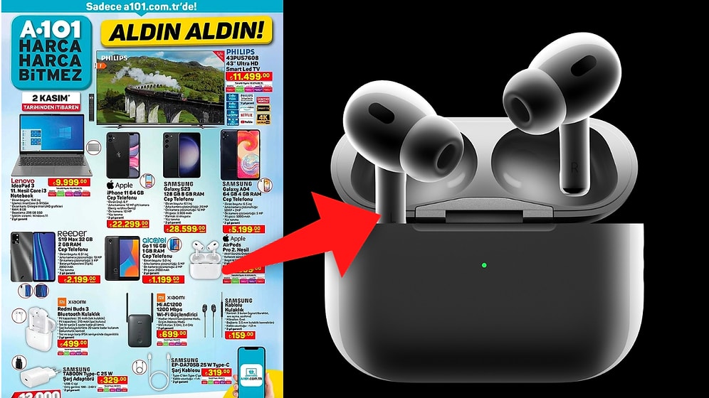 A101'de Satışa Sunulan Airpods 2. Nesil Pro Modeli Alınır mı? Özellikleri ve Yorumları