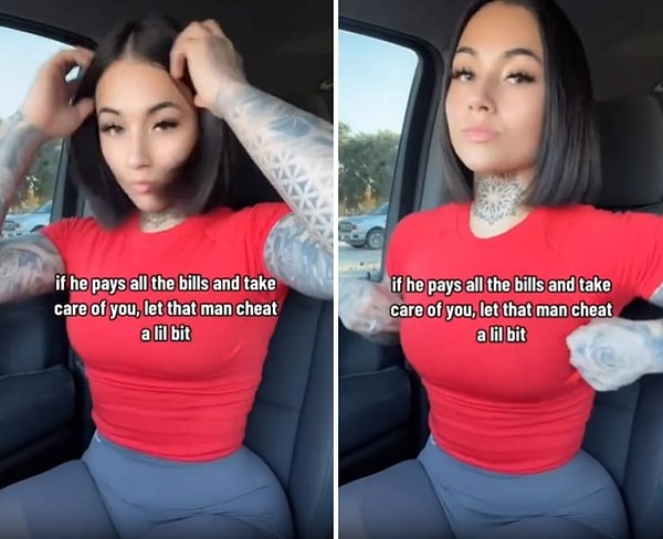 O kadının yaptığı paylaşım kısa sürede gündem olurken çokça da tepki aldı.