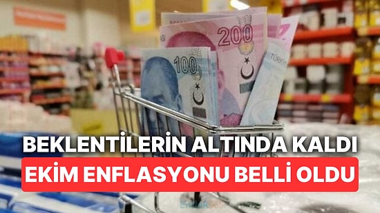 Ekim Ayı Enflasyonu Açıklandı: TÜİK TÜFE Kaç Oldu?
