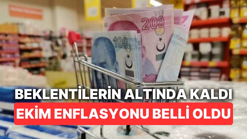 Ekim Ayı Enflasyonu Açıklandı: TÜİK TÜFE Kaç Oldu?
