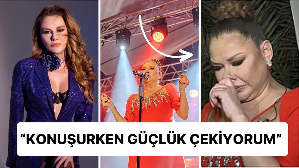 Kısa Bir Süre Önce Annesini Kaybeden Deniz Seki Sahnede Gözyaşlarını Tutamadı!