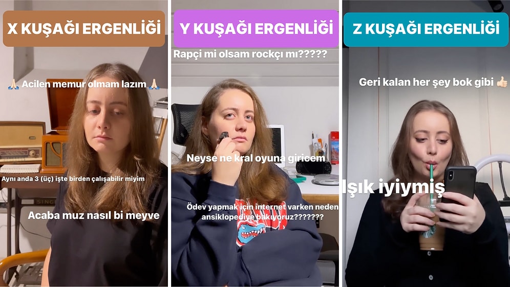 X, Y ve Z Kuşaklarının Ergenlik Dönemleriyle İlgili Tespitlerin Yapıldığı Video Viral Oldu