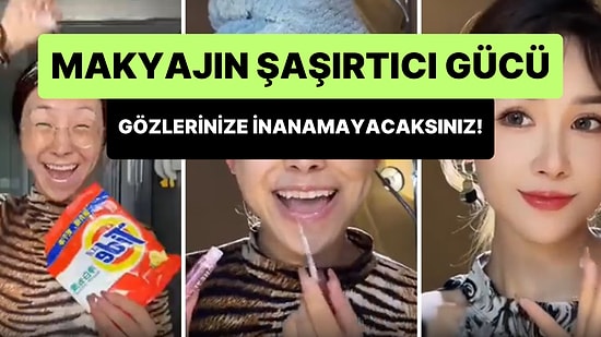 Dolandırıcılıktan Yargılanmalı: Çinli Kadının Makyaj ile Yaşadığı Değişime İnanamayacaksınız!