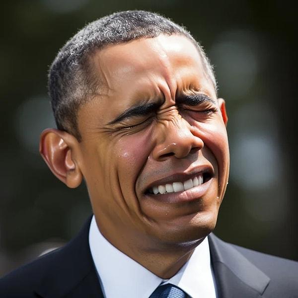 14. "Ağlayan Obama."