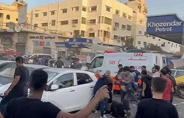 Filistin Sağlık Bakanlığı Sözcüsü Eşref El Kudra yaptığı açıklamada, "Bu bir sağlık konvoyuydu” ifadelerini kullanarak, saldırı sırasında Mısır’a gönderilecek hastaların ambulanslarda olduğunu aktardı. El Kudra, “Ambulanslar 15-20 ağır yaralı hastayı taşıyordu” dedi.