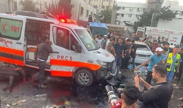 El Cezire'nin aktardığına göre, Gazze'deki yetkililer İsrail'in Şifa Hastanesi'nden ayrılırken yaralıları taşıyan ambulans konvoyuna saldırması sonucu çok sayıda can kaybının yaşanmasından endişe edildiğini söyledi.