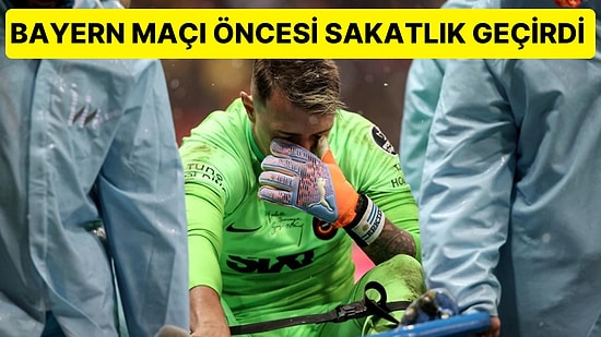 Galatasaray'da Fernando Muslera Kasımpaşa Maçında Sakatlanarak Oyundan Çıktı!