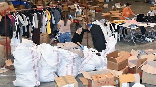 Mersin'de Yenişehir Belediyesi tarafından, 6 Şubat depremleri sonrası toplanacak yardımlar için depolama merkezi kuruldu.
