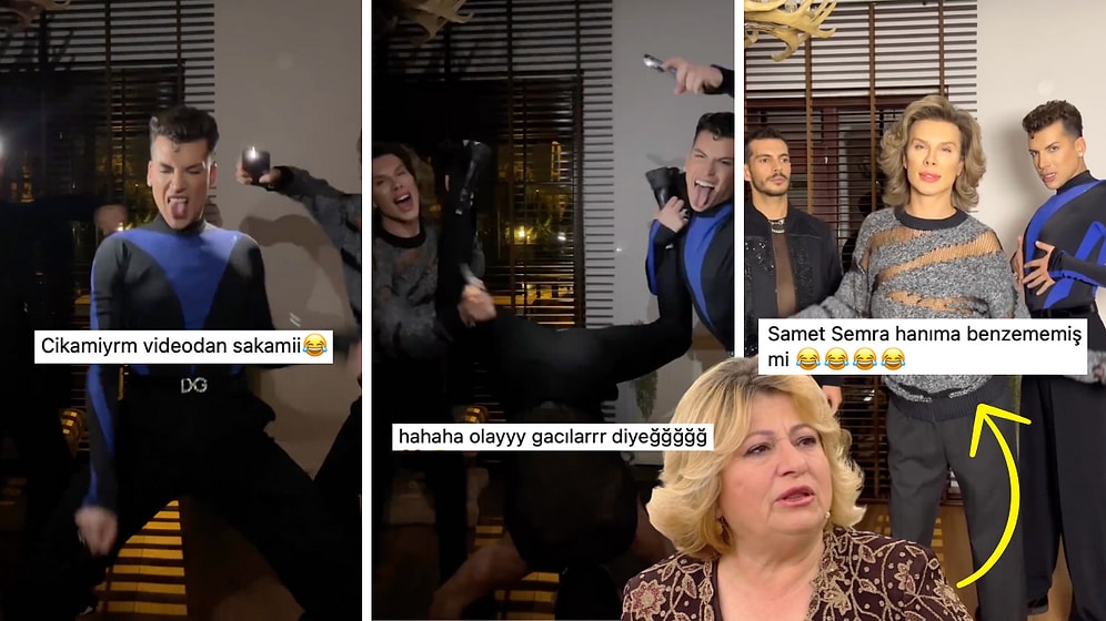 Kerimcan Durmaz, Samet Liçina ve Furkan Çağman'la Dans Videosunu Paylaştı: Liçina'nın Saçları Olay Oldu!