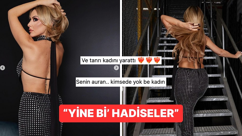 Hadise'nin Son Pozları Çok Konuşuldu: Sırt Dekoltesi Dikkat Çekti!