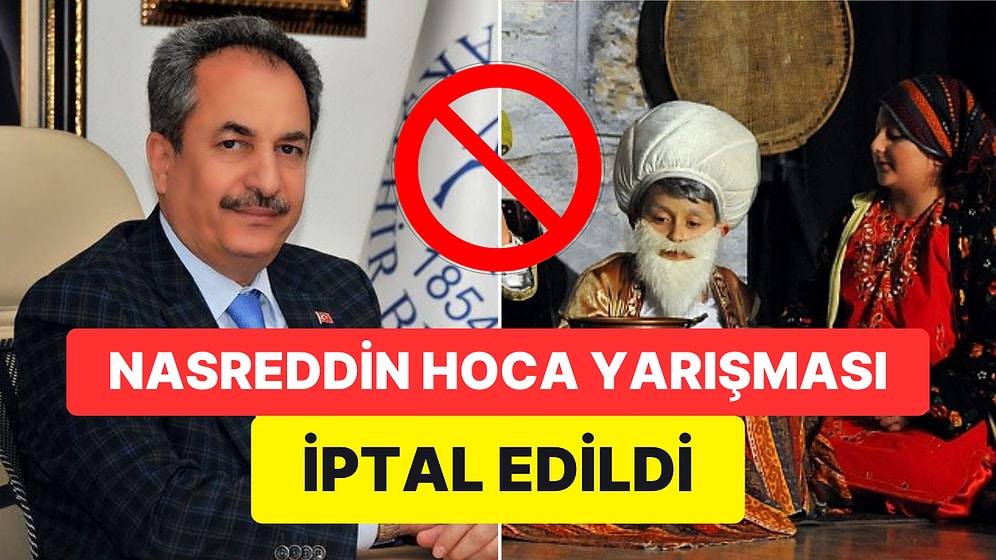 Nasreddin Hoca Yarışması İsrail'in Filistin'e Saldırısı Gerekçe Gösterilerek İptal Edildi