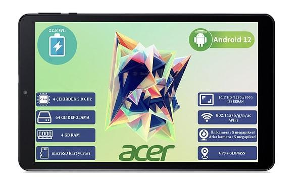 10. Acer Iconia A10 Android Tablet