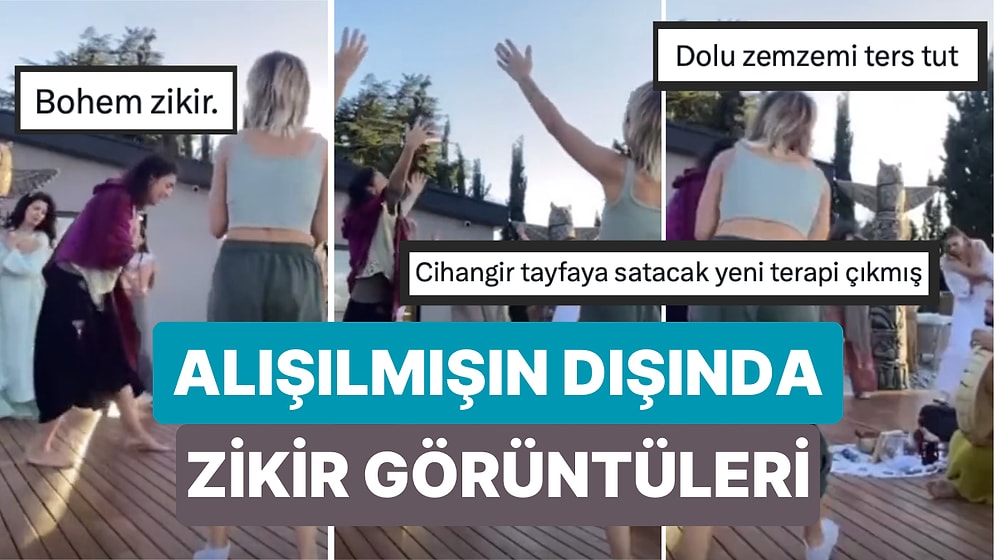 Bir Terapi Merkezinde Gerçekleştirilen Alışılmışın Dışında Zikir Görüntüleri Gündem Oldu