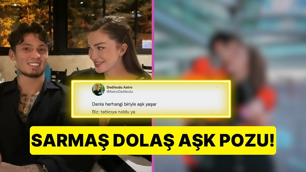 Taze Çift Danla Bilic ve Çakal Verdikleri Aşk Pozuyla Düşman Çatlattı!