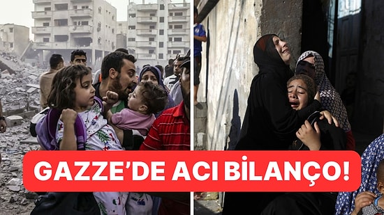İsrail'in Gazze Saldırılarında Ölenlerin Sayısı 9 Bini Geçti!
