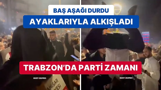 Trabzon'da Parti Zamanı! Fenerbahçe Deplasmanından Galip Dönen Trabzonsporluların Galibiyeti Kutladığı Anlar