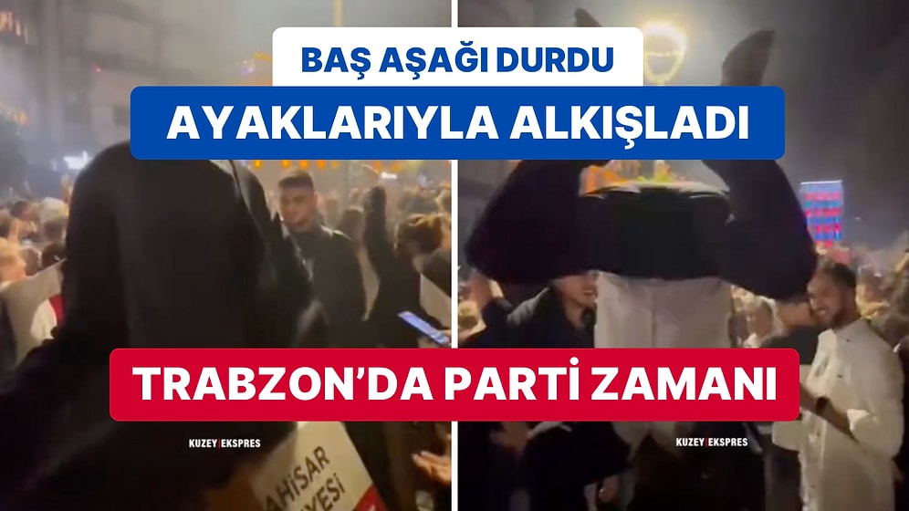 Trabzon'da Parti Zamanı! Fenerbahçe Deplasmanından Galip Dönen Trabzonsporluların Galibiyeti Kutladığı Anlar