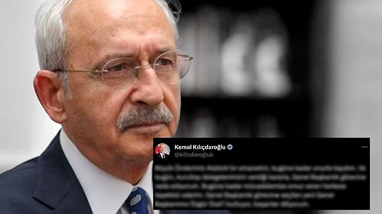 Sahneye Çıkması Beklenen Kemal Kılıçdaroğlu, Özgür Özel’i Sosyal Medyadan Kutladı