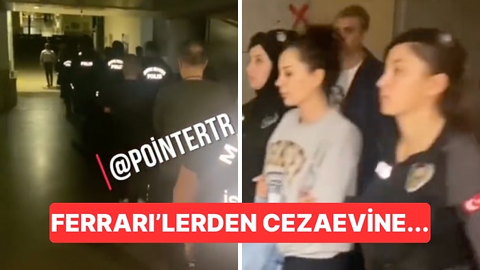 Dilan Polat ve Engin Polat Dahil Tutuklanan 12 Kişinin Cezaevine Nakledilme Görüntüleri Ortaya Çıktı