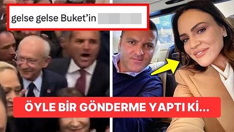 Kemal Kılıçdaroğlu'nu Destekleyen Emir Sarıgül'e Yapılan Buket Aydın Göndermesi Olay Yarattı!