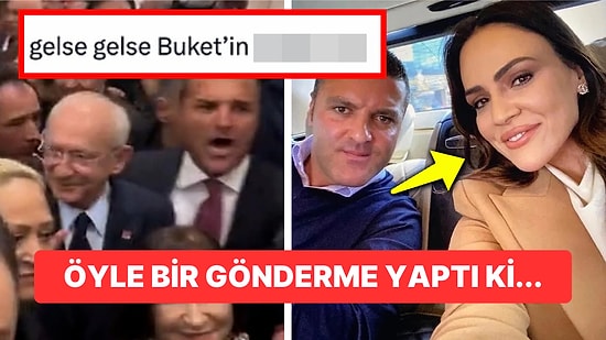 Kemal Kılıçdaroğlu'nu Destekleyen Emir Sarıgül'e Yapılan Buket Aydın Göndermesi Olay Yarattı!