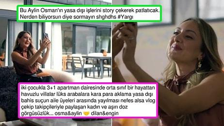 Yargı Dizisinde Aylin'in Sosyal Medyadaki Tavırlarının Dilan Polat ile Olan Benzerliği Dikkatlerden Kaçmadı!