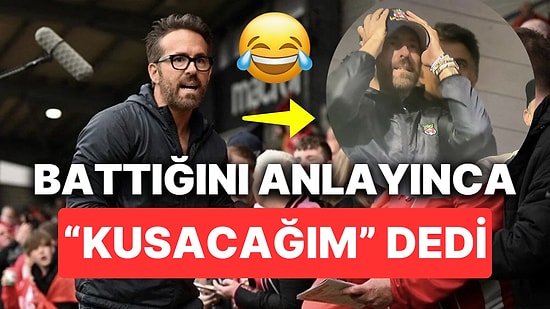 Satın Aldığı Futbol Kulübü Yüzünden 12 Milyon Kaybeden Ryan Reynolds'ın Hüzün Kokan Anları