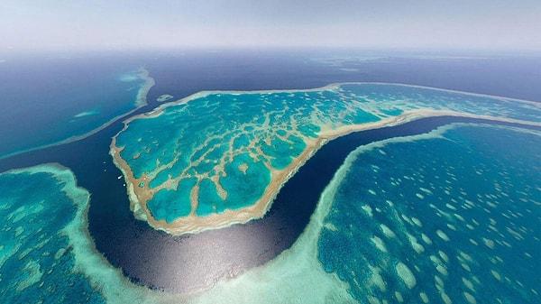 The Great Barrier Reef, the world's largest reef system, stretches along the coast of which country?
