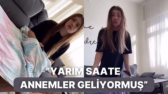 Evi Hızlıca Toplasın Diye "Annemler Misafirliğe Geliyor" Şakası Yapan Adam Eşini Sinir Krizine Soktu