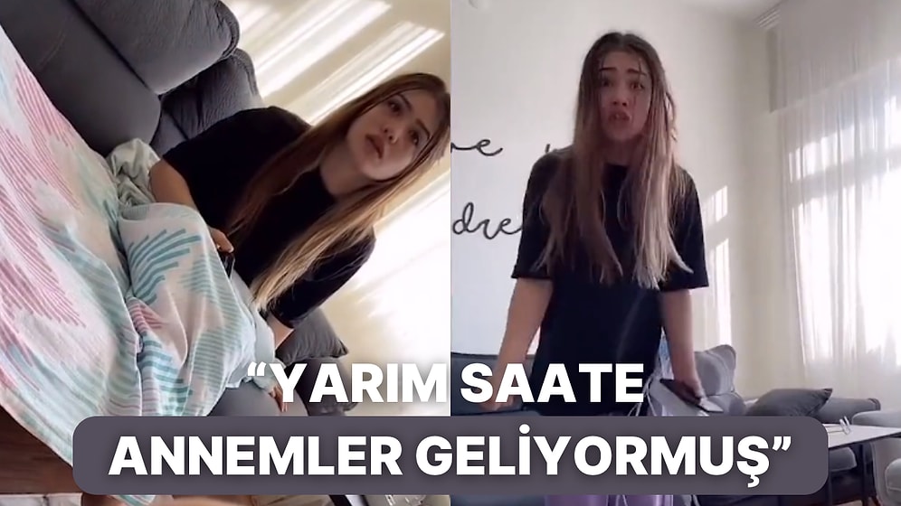 Evi Hızlıca Toplasın Diye "Annemler Misafirliğe Geliyor" Şakası Yapan Adam Eşini Sinir Krizine Soktu