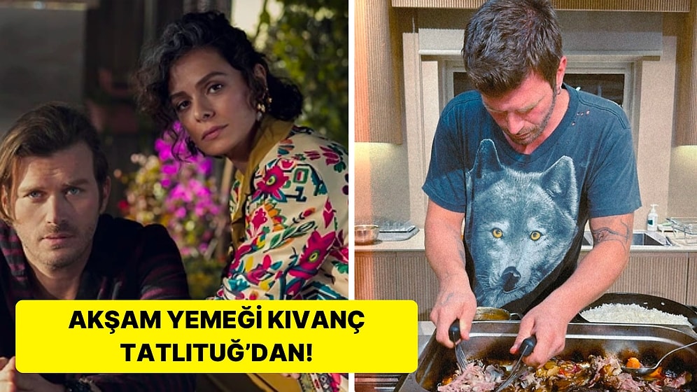 Özge Özpirinçci Arkadaşı Kıvanç Tatlıtuğ'un Yemek Yaparken Fotoğrafını Paylaştı, Ortalık Alev Aldı! 🔥