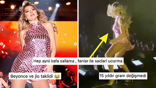 Dansıyla JLO'ya Benzetilen Hadisenin Mini Elbiseli Şovu "Hep Aynı Koreografi" Dedirtti