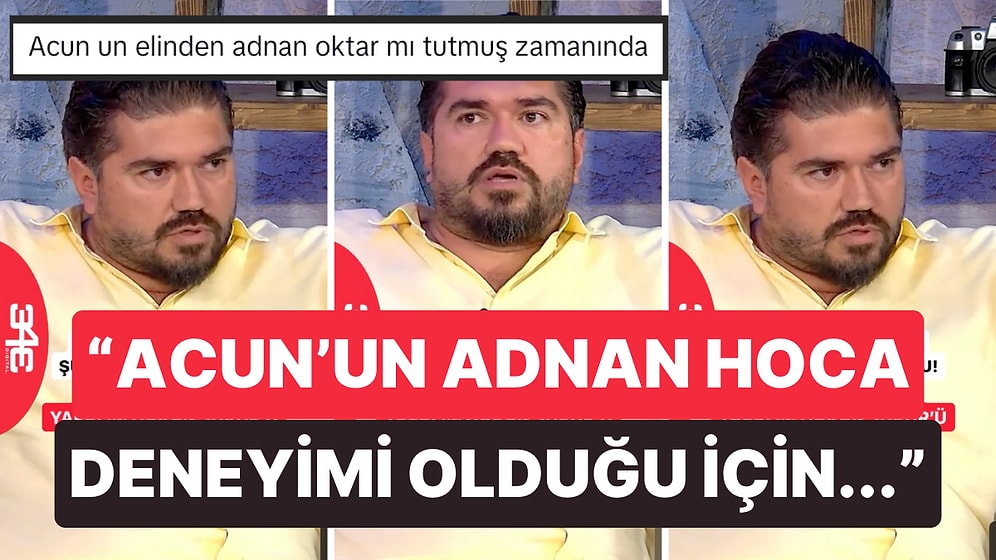 Rasim Ozan Kütahyalı, Acun Ilıcalı ile Birlikte Hakan Şükür'ü Nasıl Kurtarmaya Çalıştıklarını Anlattı