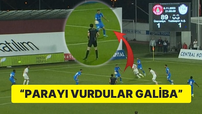 Yine Tuzlaspor Maçı Yine Tartışılan Pozisyon: “Bahisten Parayı Vurdular Galiba”