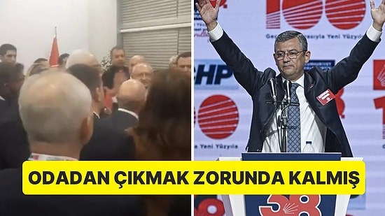 Olaylı CHP Kongresinde Yaşananlar: Özgür Özel Odadan Çıkmak Zorunda Kalmış