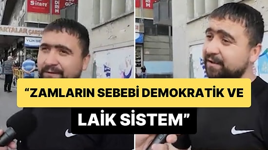 'Zamların Sebebi Demokratik ve Laik Sistem' Diyen Adam: 'Allah'a Karşı Bir Sistem Olduğu İçin Çözüm Değil'