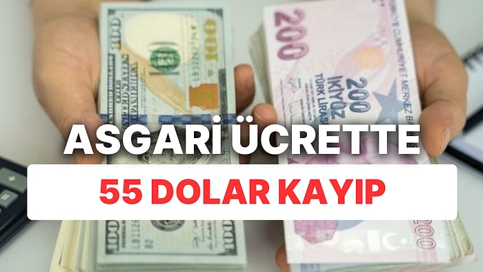 Mum Gibi: Asgari Ücret Yıl Başından Bu Yana 55 Dolar Eridi