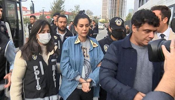 Dilan ve Engin Polat çifti ile birlikte 12 kişi ''kara para aklamak'', ''vergi kaçırmak'' ve ''örgüt kurmak'' suçlamalarıyla tutuklandı ve Silivri'de bulunan Marmara Cezaevi'ne gönderildi.