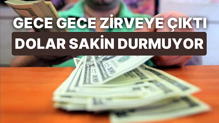 Dolarda Yeni Rekor! Tüm Zamanların En Yüksek Seviyesini Yeniledi