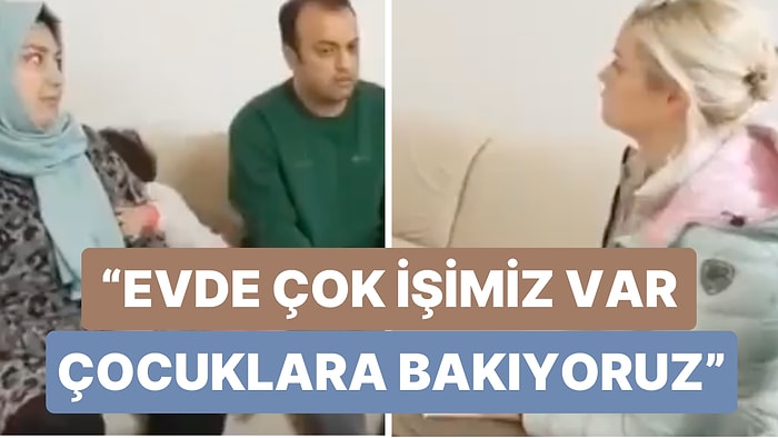 Sosyal Yardımlarla Yaşayan Afgan Ailenin "Çalışmak İstemiyor musunuz?" Sorusuna Verdiği Cevap Gündem Oldu