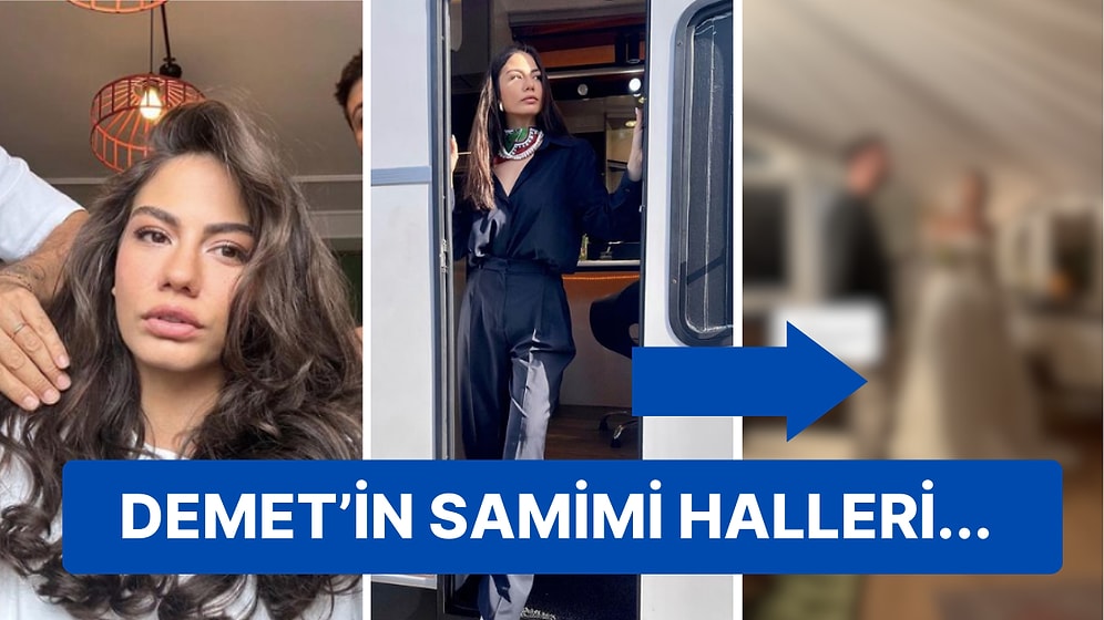 Başarılı Oyuncu Demet Özdemir'in Kamera Arkasında Paylaşılan Samimi Videosu Güldürdü!