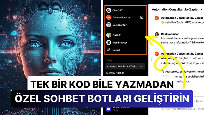 Herkes Kendi Yapay Zekasını Oluşturabilecek: OpenAI, Kişiselleştirilmiş Sohbet Robotu Sistemi GPTs'i Duyurdu!