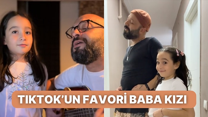 Yaptıkları TikTok Paylaşımlarıyla Beğenileri Toplayan Baba ve Kızın İlişkisine Bayılacaksınız