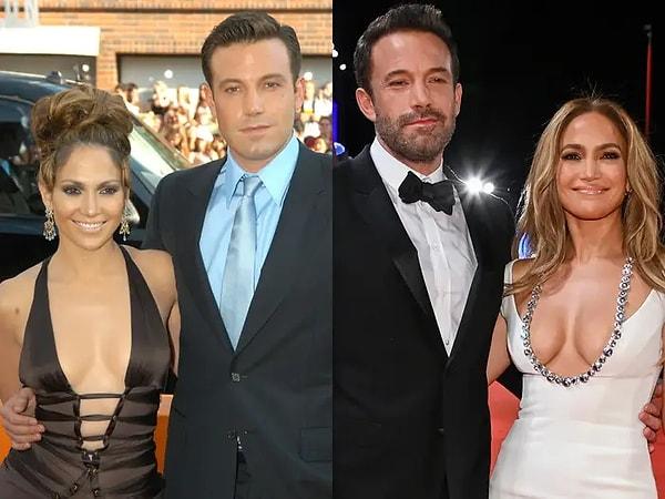 2002 yılında ilişkilerine başlayan Jennifer Lopez ve Ben Affleck çifti, 2004 yılında yollarını ayırmıştı.