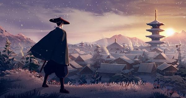 Blue Eye Samurai 3 Kasım'da Netflix kütüphanesine yüklenmiş bir animasyon dizi.
