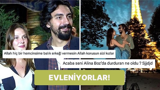 Umut Evirgen ve Alina Boz'un Evlilik Tarihlerini Bildirmesi Twitter Halkının Diline Düştü