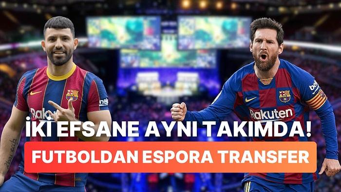 Messi ve Agüero Aynı Takımda! Agüero'nun Espor Takımının Yeni Ortağı Messi