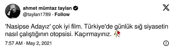 İzleyenler tarafından da oldukça başarılı bulunan bu filmi hâlâ izlemediyseniz bir şans vermenizi öneriyoruz.