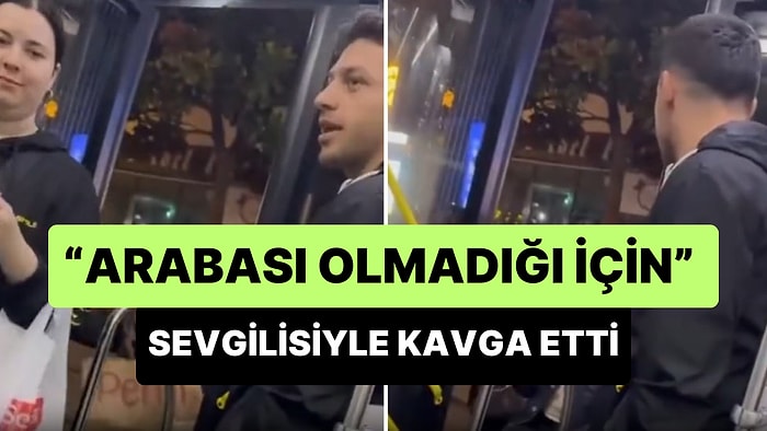 Sevgilisiyle 'Arabası Olmadığı İçin' Kavga Eden Genç, Herkesin Otobüs Ücretini Ödedi