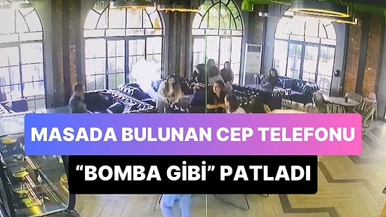 Masada Bulunan Cep Telefonunun 'Bomba Gibi' Patladığı Korkunç Anlar